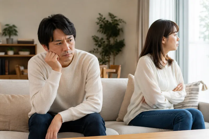 妻が冷たいと感じる夫へ｜考えられる理由と関係を悪化させない接し方